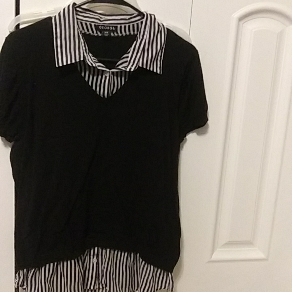 George XL Polo Style Blouse